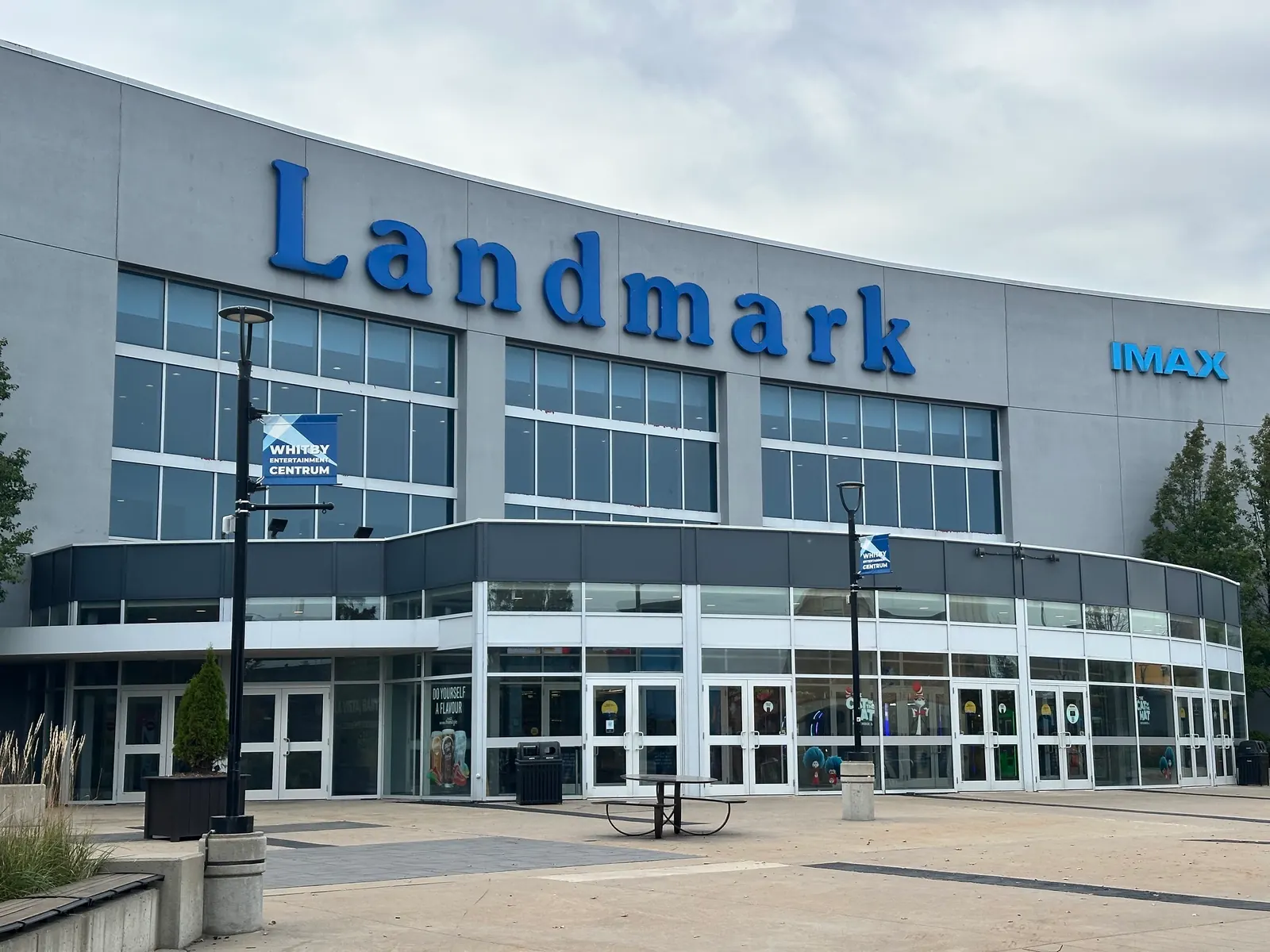 Exterior of Landmark Cinemas in Whitby